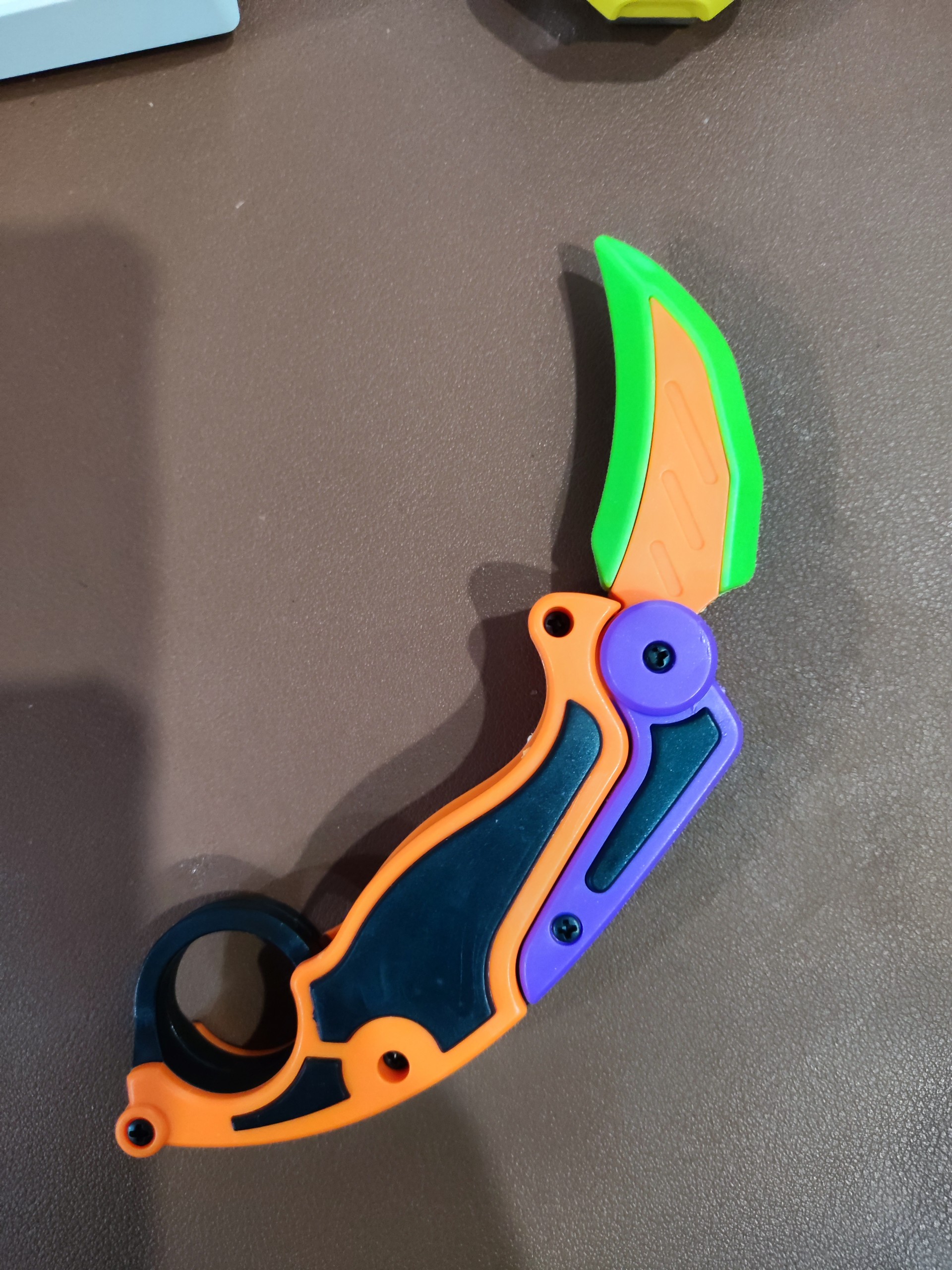 KARAMBIT Dao Gấp Móng Vuốt đồ chơi in 3D thế hệ mới bằng nhựa ABS an toàn