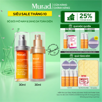 Bộ đôi Murad hỗ trợ cải thiện thâm nám Rapid Dark Spot Serum 30ml & làm sáng đều màu da Vita-C Glycolic Serum 30ml