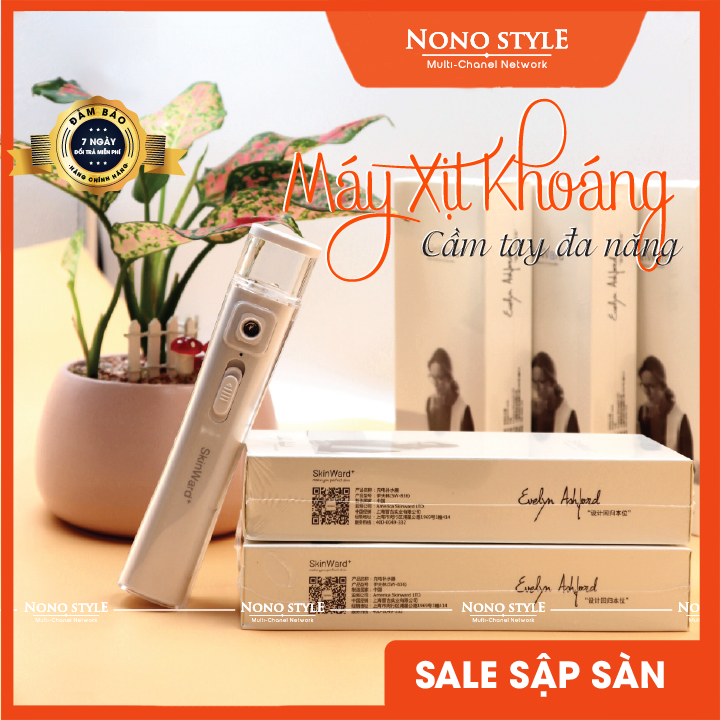 [Hcm]Máy Xịt Khoáng Nano Skinward+ 10Ml Máy Xịt Khoáng Mini Cầm Tay Cao Cấp Thay Thế Bằng Những Chai Xịt Khoáng Đắt Đỏ Thông Thường Máy Cấp Ẩm Da Mặt Đa Năng Dung Lượng Pin 2200Mah Dùng Làm Sạc Dự Phòng Bh 6 Tháng