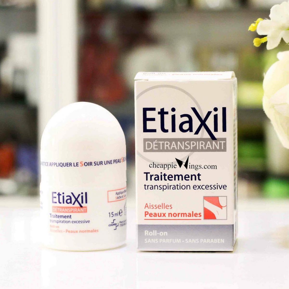 Lăn Khử Mùi Etiaxil Ngăn Ngừa Mồ Hôi Không Ướt Dính Áo Hay Gây Ố Vàng 15Ml