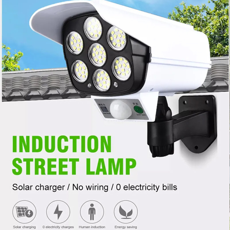 Đèn Năng Lượng Mặt Trời Giả Camera Chống Trộm Đèn Led Sân Vườn Vinsun Solar Light Đèn Cảm Biến Chuyển Động