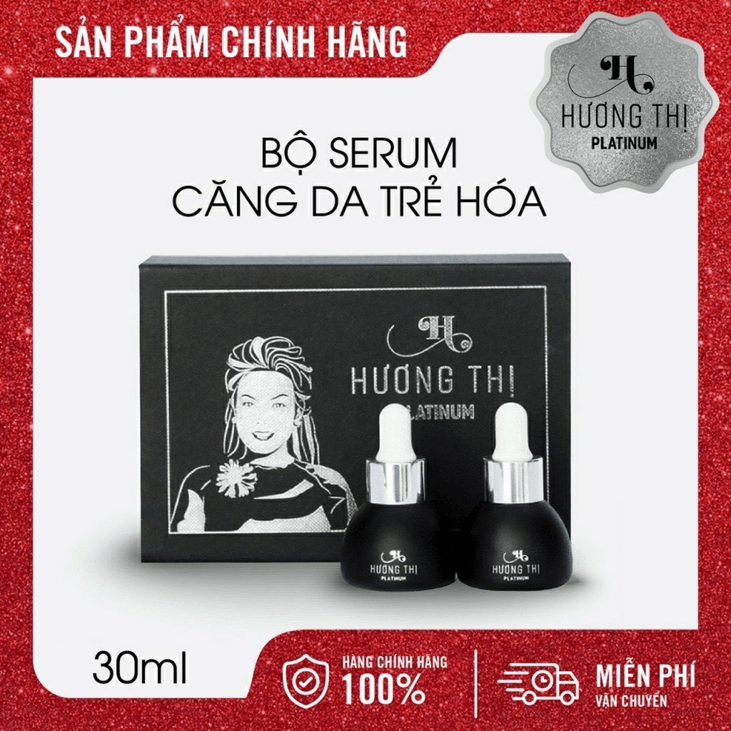 Bộ Tinh Chất Serum Căng Da Trẻ Hoá Hương Thị 30Ml