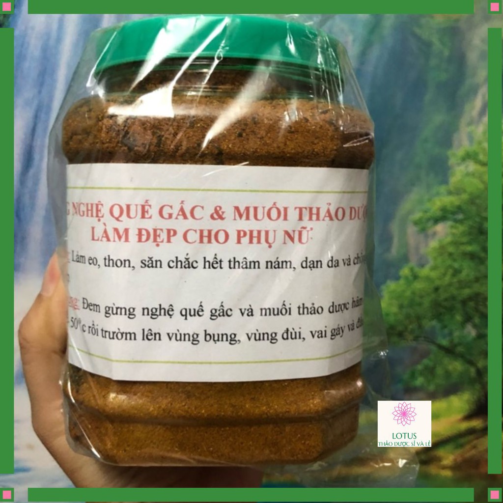 Hộp 500G Muối Chườm Thảo Dược Mỡ Bụng Rất Hiệu Quả