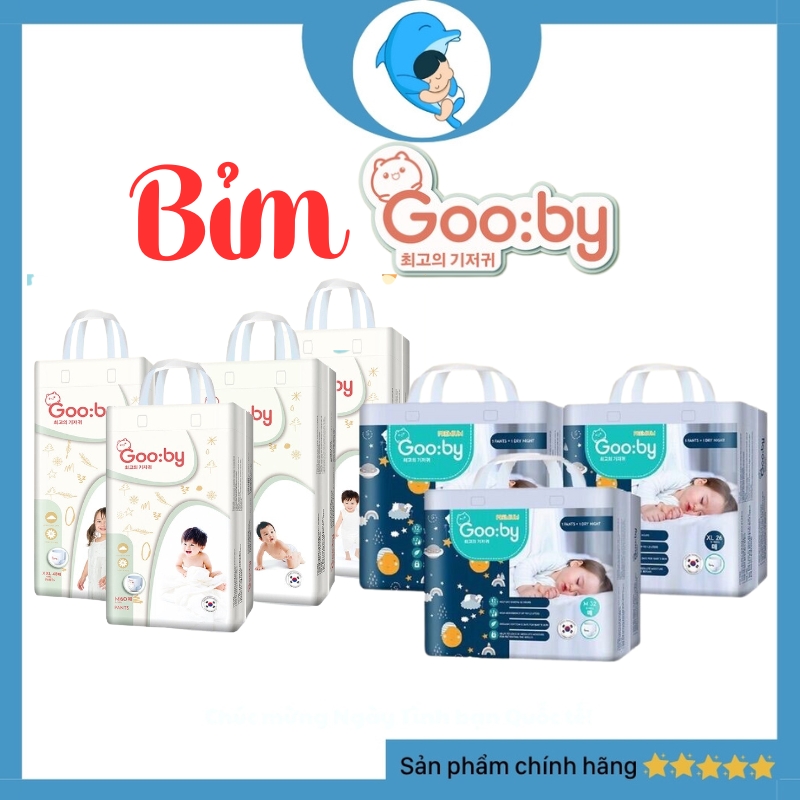 Tã/bỉm quần Gooby/ Premium cao cấp size NB/S/M/L/XL/XXL cho bé từ 3kg - 24kg