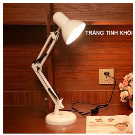 Đèn học kẹp bàn làm việc đọc sách Pixar bóng LED đổi 3 màu 5W 7W 9W Rạng Đông / Điện Quang 2 cỡ kích thước