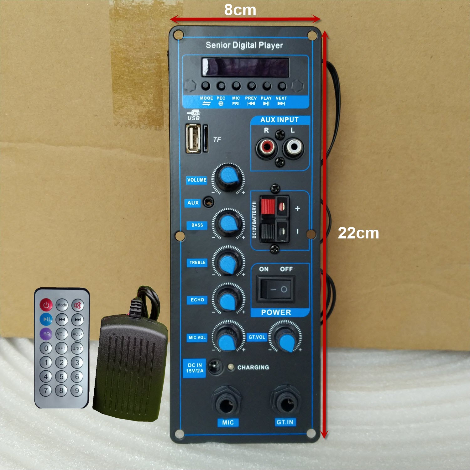 [HCM]Mạch loa kéo công suất 40W - 80W HA8622 Loa kéo 2.5 tấc Bluetooth Karaoke