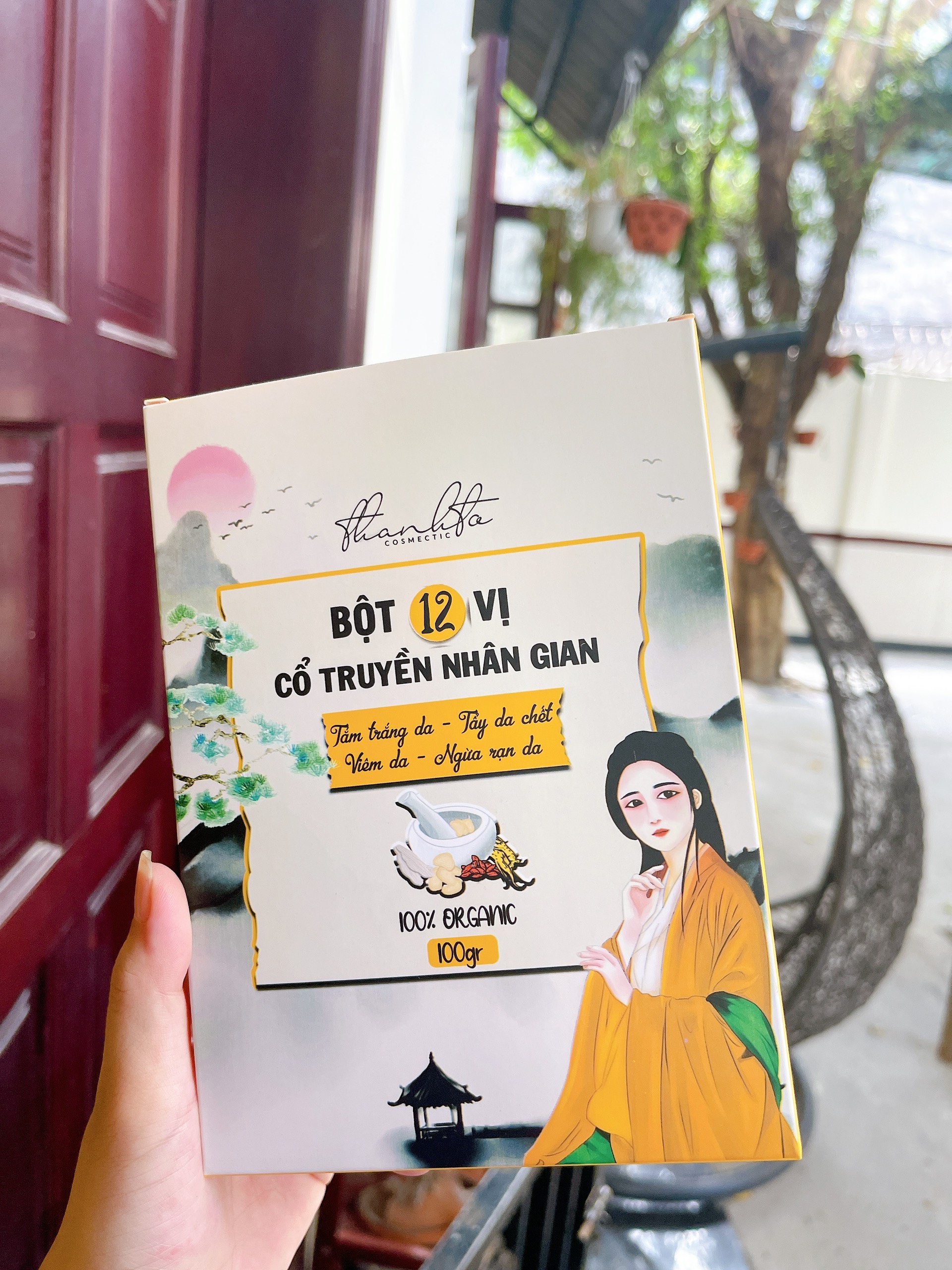 [Hcm][ Mới] Bột 12 Vị - Tẩy Da Chết Tắm Trắng Da Thanh Tô Chính Hãng 100%