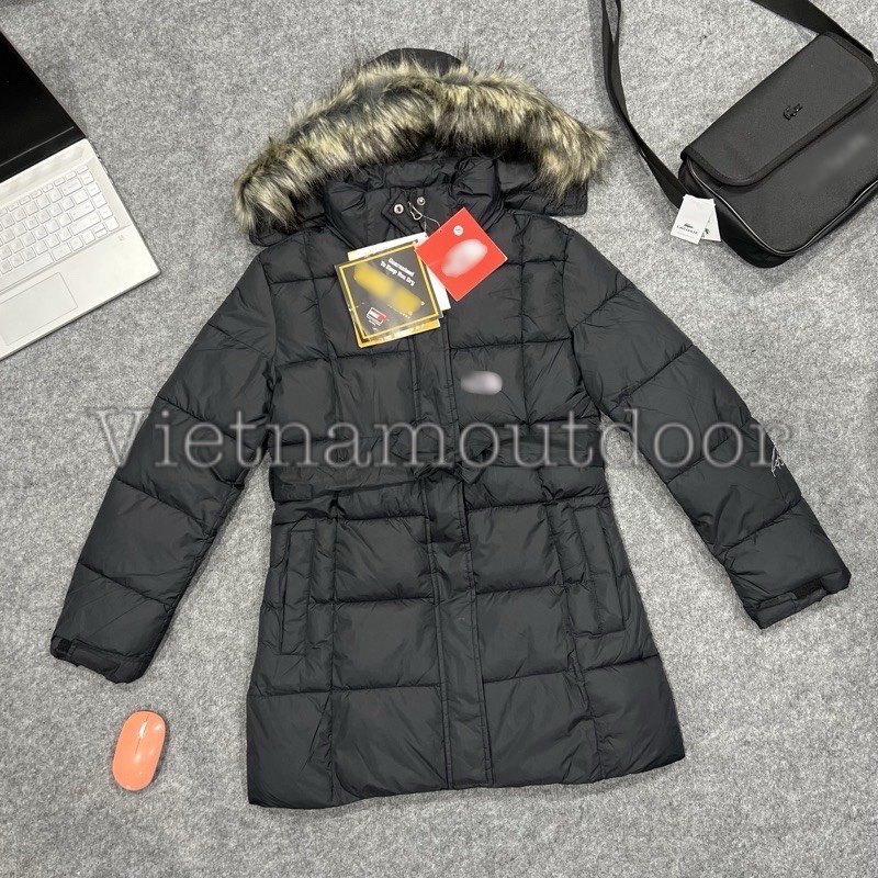 Áo Khoác Phao Cổ Lông Nữ THE NORTH FACE WOMENS GOTHAM JACKET Có Mũ Trùm Đầu Thời Trang Nữ