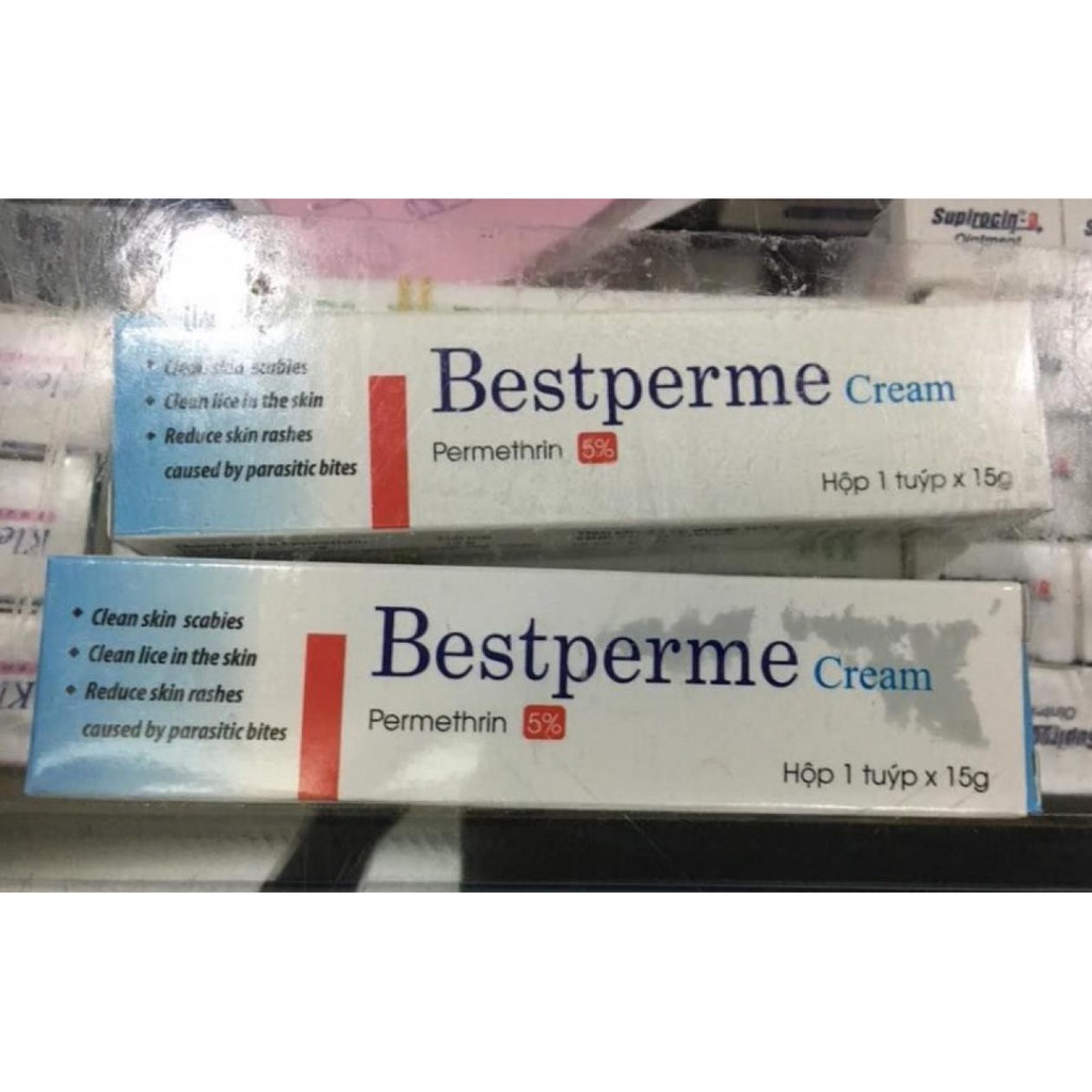 Bestperme cream 15g – giam ghẻ hiệu quả