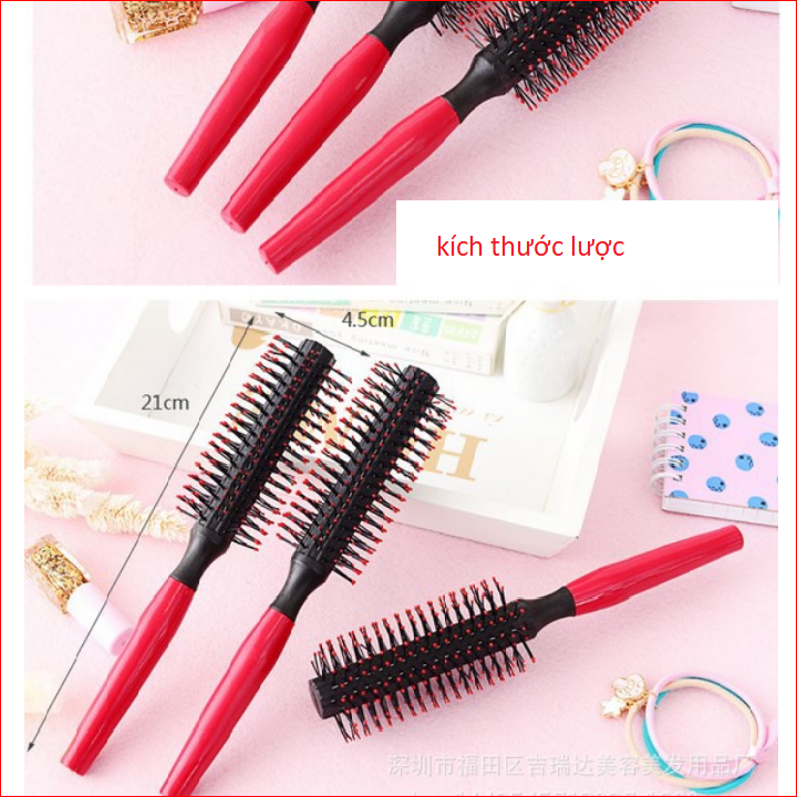 Lược tròn chải tóc uốn tạo kiểu đa năng