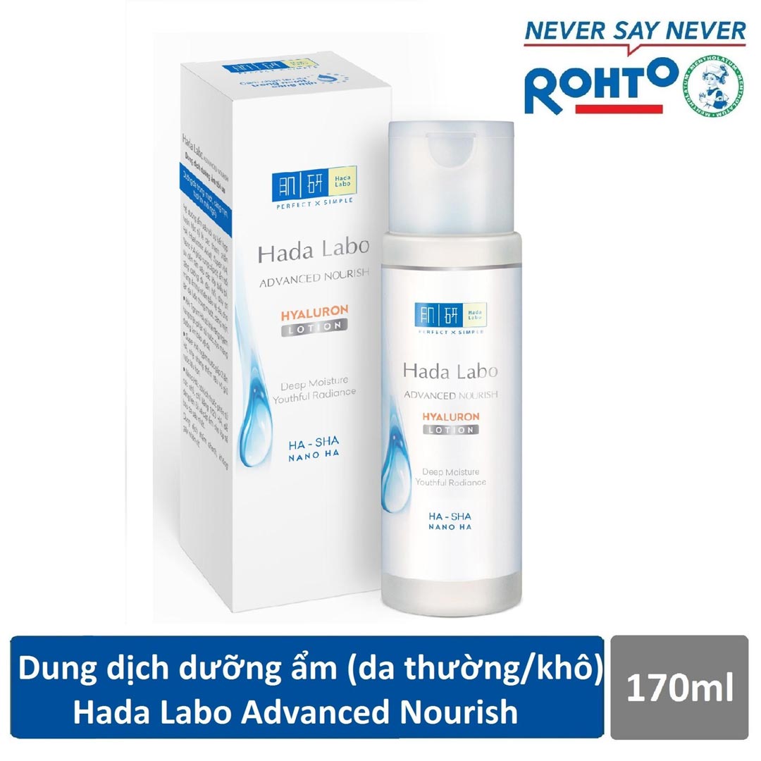 Dung Dịch Dưỡng Ẩm Chuyên Biệt Hada Labo 100Ml Và 170Ml