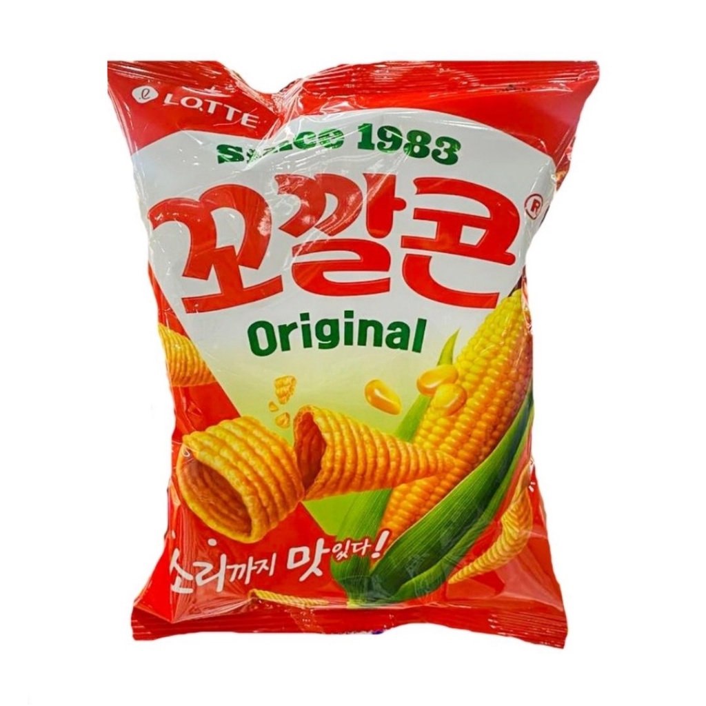 Snack Bắp Nón Hàn Quốc 67g (vị bắp nướngcay ngọt và truyền thống)