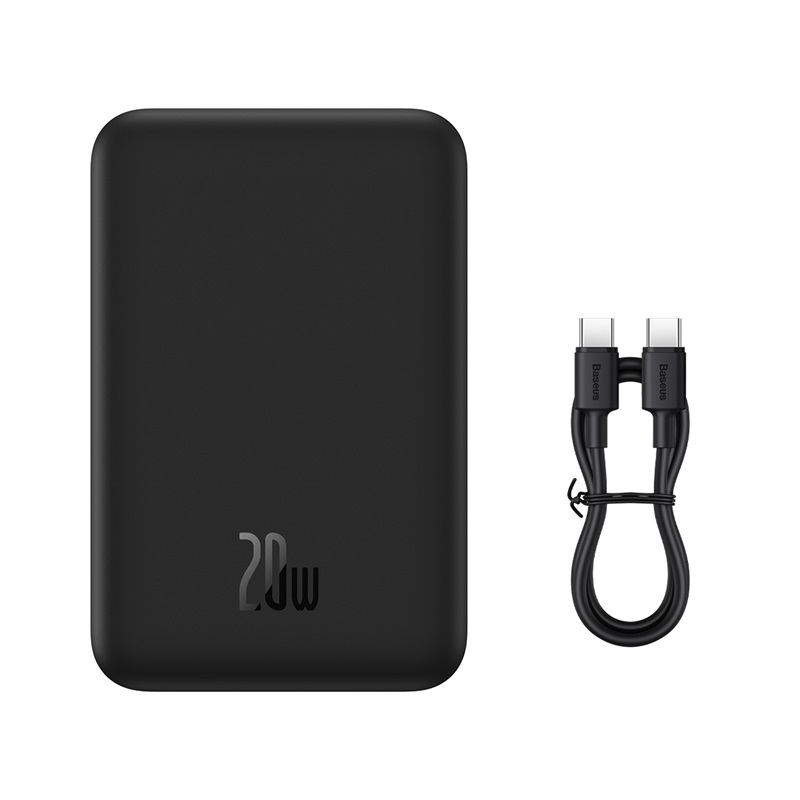 Pin dự phòng không dây OS-Baseus Magnetic Mini Wireless Fast Charge Power Bank 20000mAh 20W