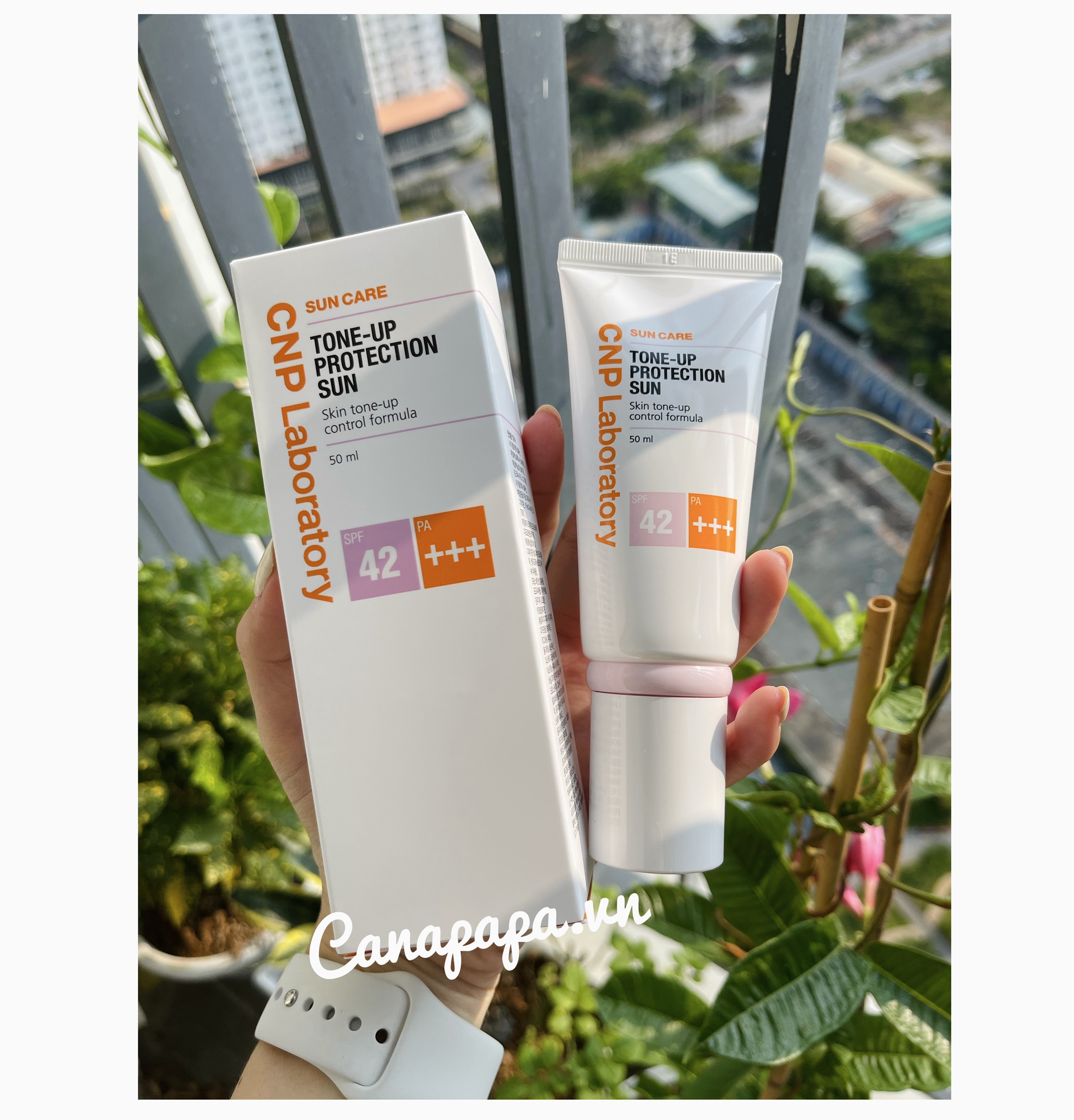 [Hcm]Kem Chống Nắng Cnp Tone Up Sun Protection