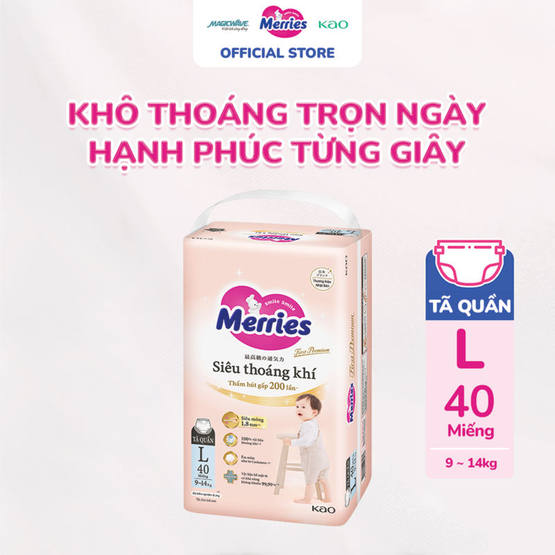 Sữa Bột Dinh Dưỡng Phát Triển Trí Não & Chiều Cao Merries Lon 800g Cho Bé (Phiên Bản Đặc Biệt v8)