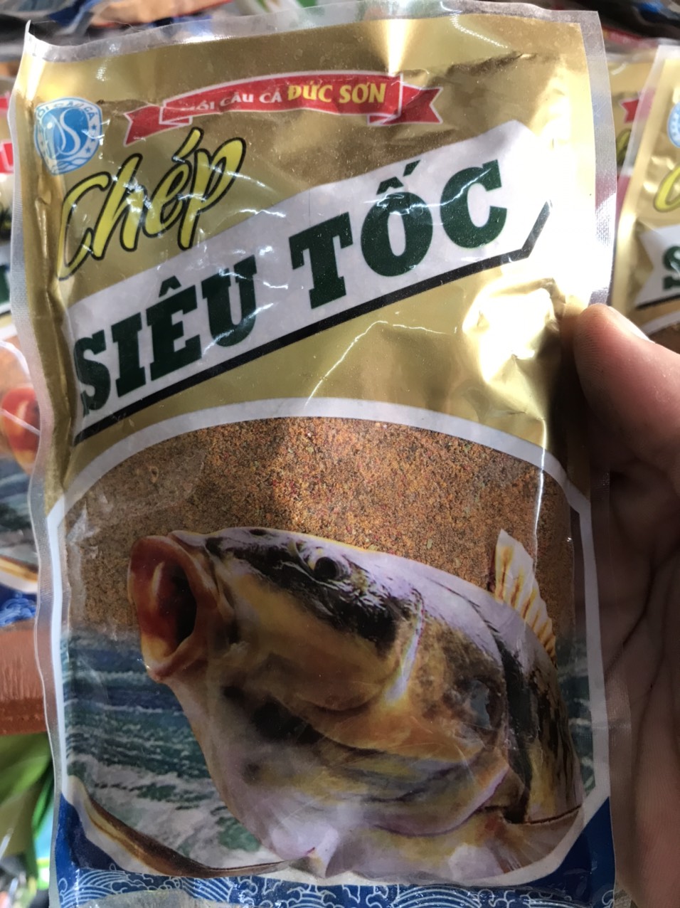 Mồi câu cá chép siêu tốc - Cám câu cá chép siêu tốc
