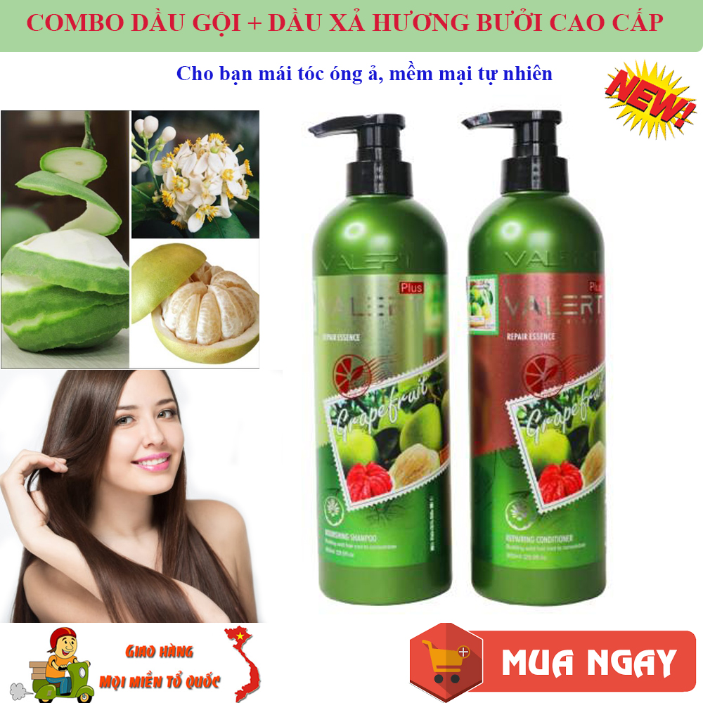 Bộ Dầu Gội Xả Bười Bộ Dầu Gội - Dầu Xả Grapefruit Plus Cặp Dầu Gội Xả Bưởi. Ngăn Ngừa Rụng Tóc Và Nấm Ngứa Da Đầu Phục Hồi Tóc Hư Tổnkhô Xơ Và Chẻ Ngọn Giúp Tóc Chắc Khỏe Sáng Bóng Mềm Mượt. Giá Cực Sốc Hãy Mua Ngay!