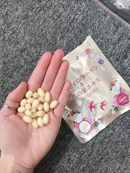 Viên Uống Collagen Tươi 30 Viên ❌❌ Collagen Tươi Của Nhật Từ Vây Cá Mập 👉 Sự Kết Hợp Của Tổ Yến Nhau Thai Heo Và Hyaluronic Acid