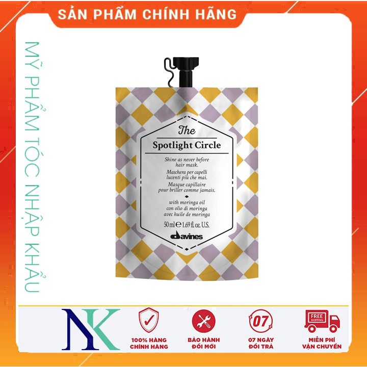 [Hcm]Mặt Nạ Davines Tạo Bóng The Spotlight Circle 50Ml