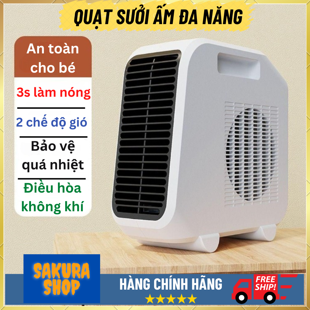 [ quạt sưởi sạc điện ] quạt sưởi mini quạt mini cầm tay tích điện quạt bàn USB có thể sạc lại 5 tốc 