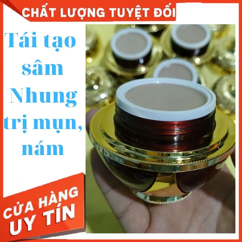 [Hcm]Kem Sâm Nhung Tái Tạo Hủ 30Gr Tiêu Trừ Mụn Nám Tàng Nhang Đồi Mồi Nguồn Gốc Thiên Nhiên An Toàn Chất Lượng 100%