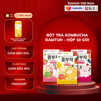Trà Kombucha Damtuh Hàn Quốc Vị Táo Xoài Phiên Bản Pokémon – Hộp 10 Gói