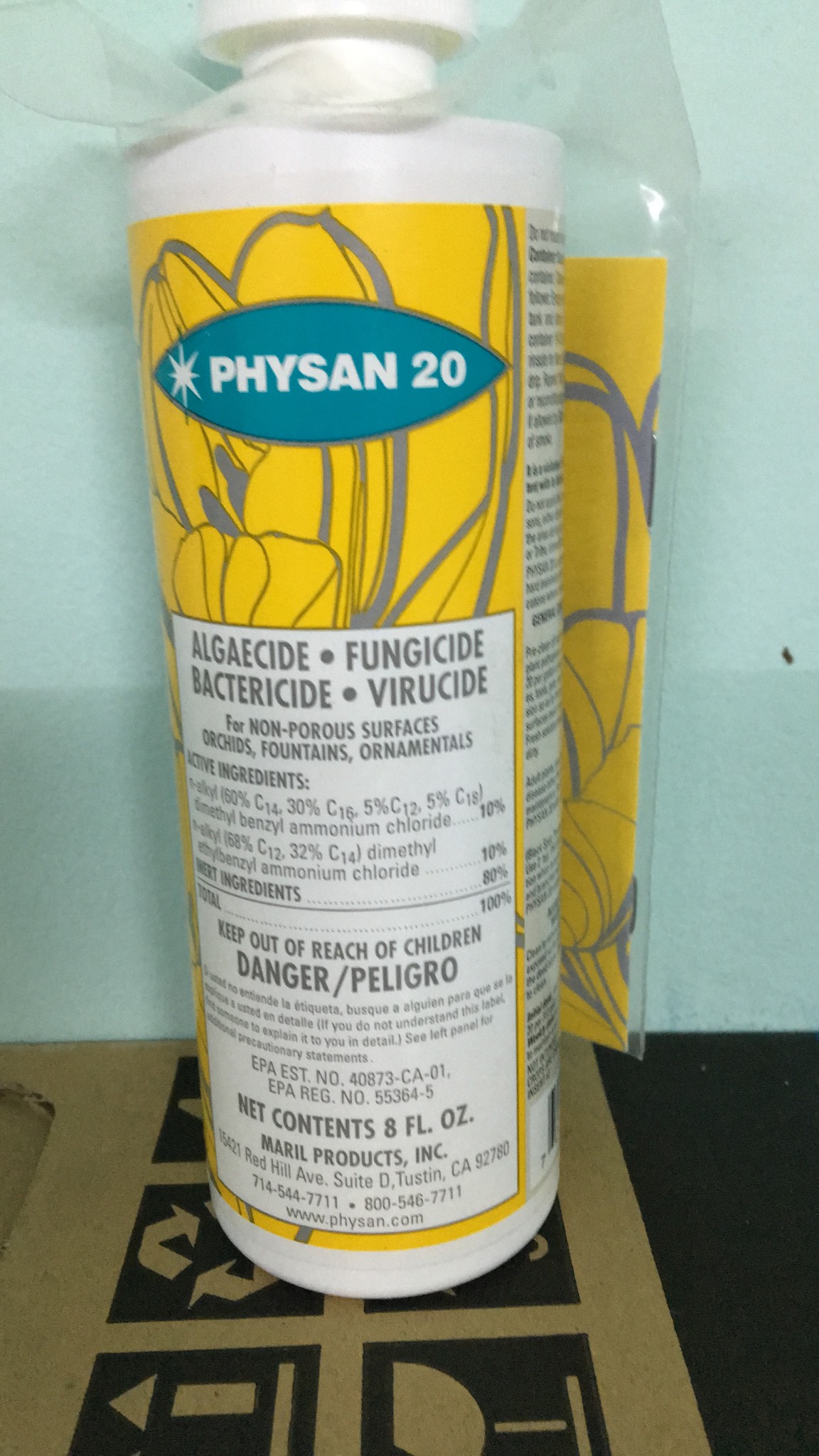 Sản phẩm Nhập từ Mỹ bảo vệ cây trồng Physan 20 chai 240ml