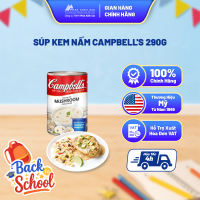 Súp Kem Nấm Campbells 290g - Thương Hiệu Mỹ SX Malaysia | Campbells Condensed Soup Cream of Mushroom 290g