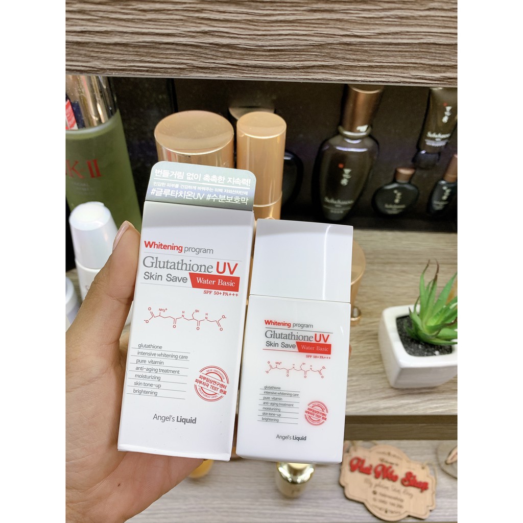 [HCM]SỮA CHỐNG NẮNG GLUTATHIONE XÁM 50ML (CẤP NƯỚC)- gốc 540k