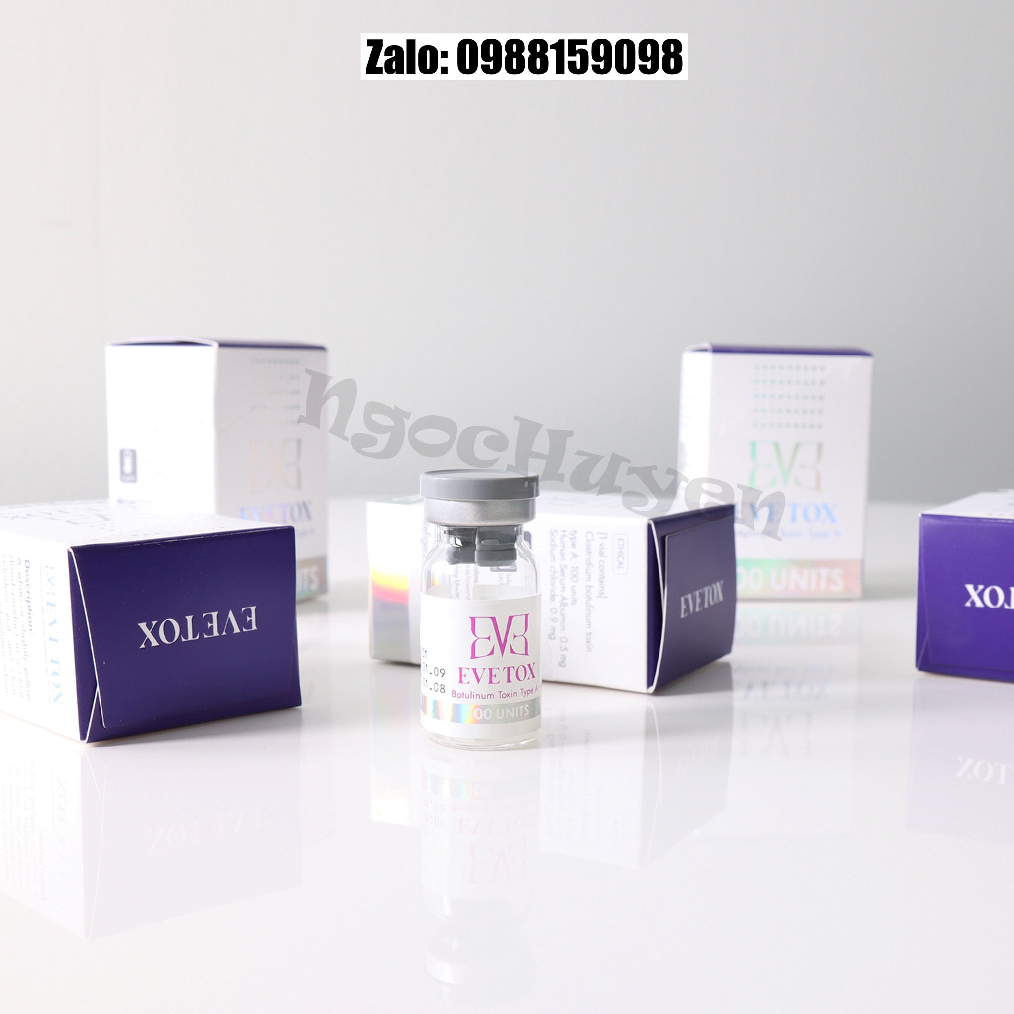 Botox Evetox 100Units - Botox100 - Botox Hàn Quốc - Botox Chính Hãng - Thon gọn hàm