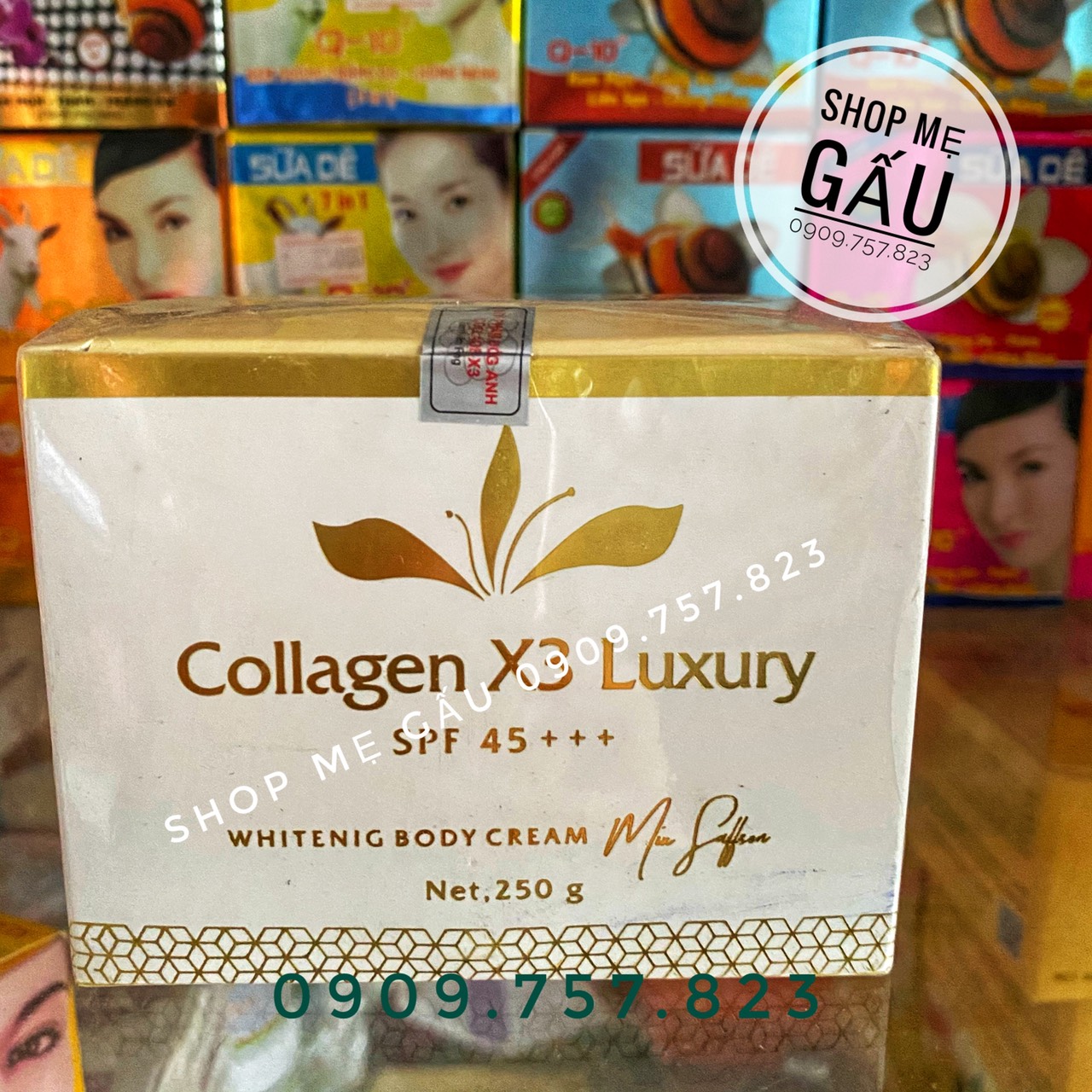 KEm collagen x3 luxury mẫu mới