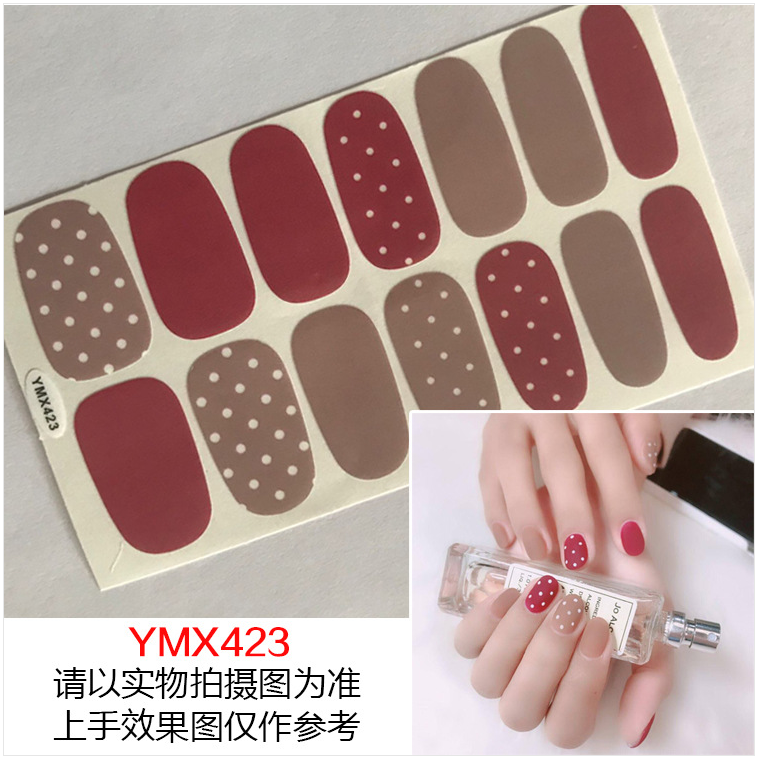Móng tay giả  Miếng dán trang trí móng tay nghệ thuật