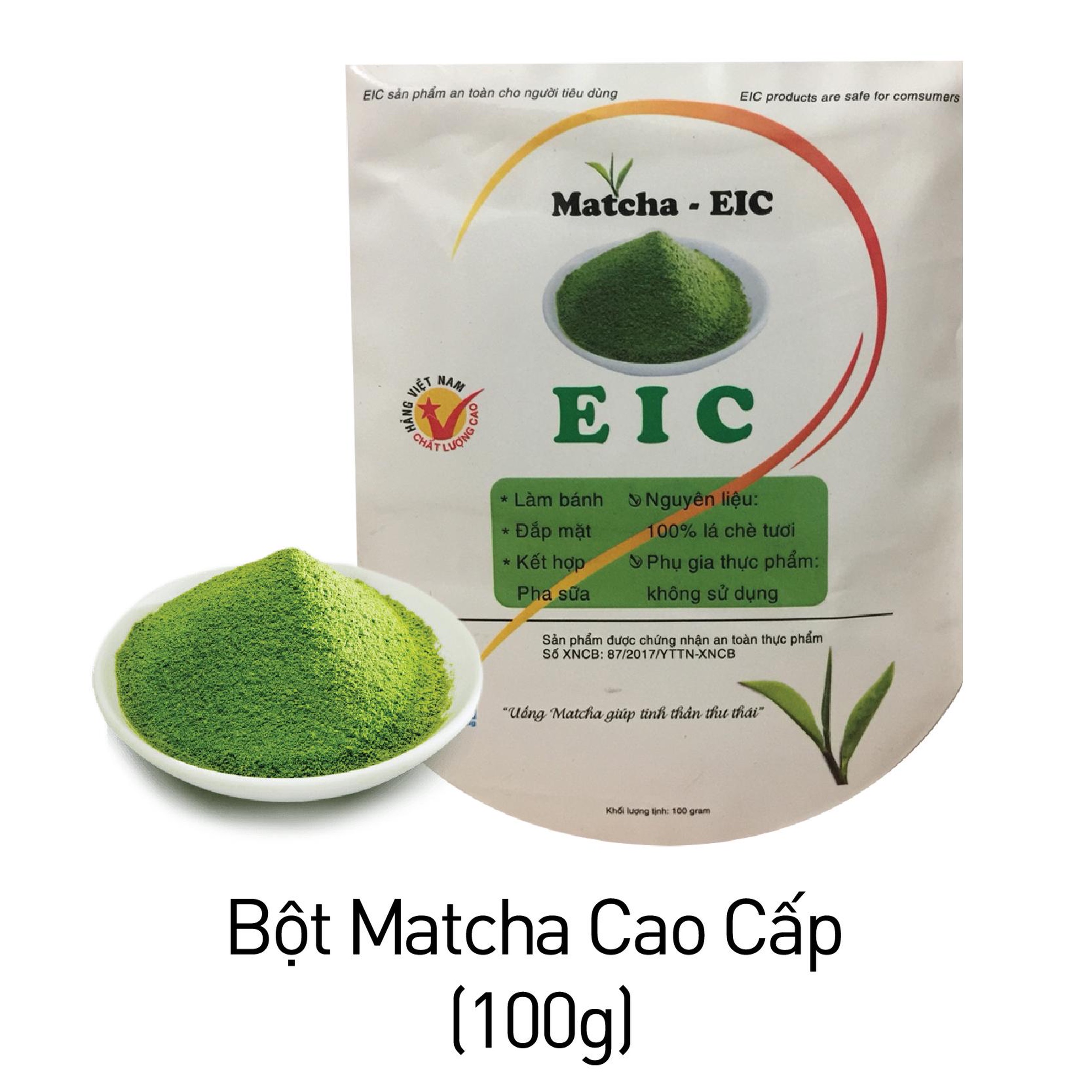 Bột Matcha Nguyên Chất Cao Cấp 100G #Botmatcha