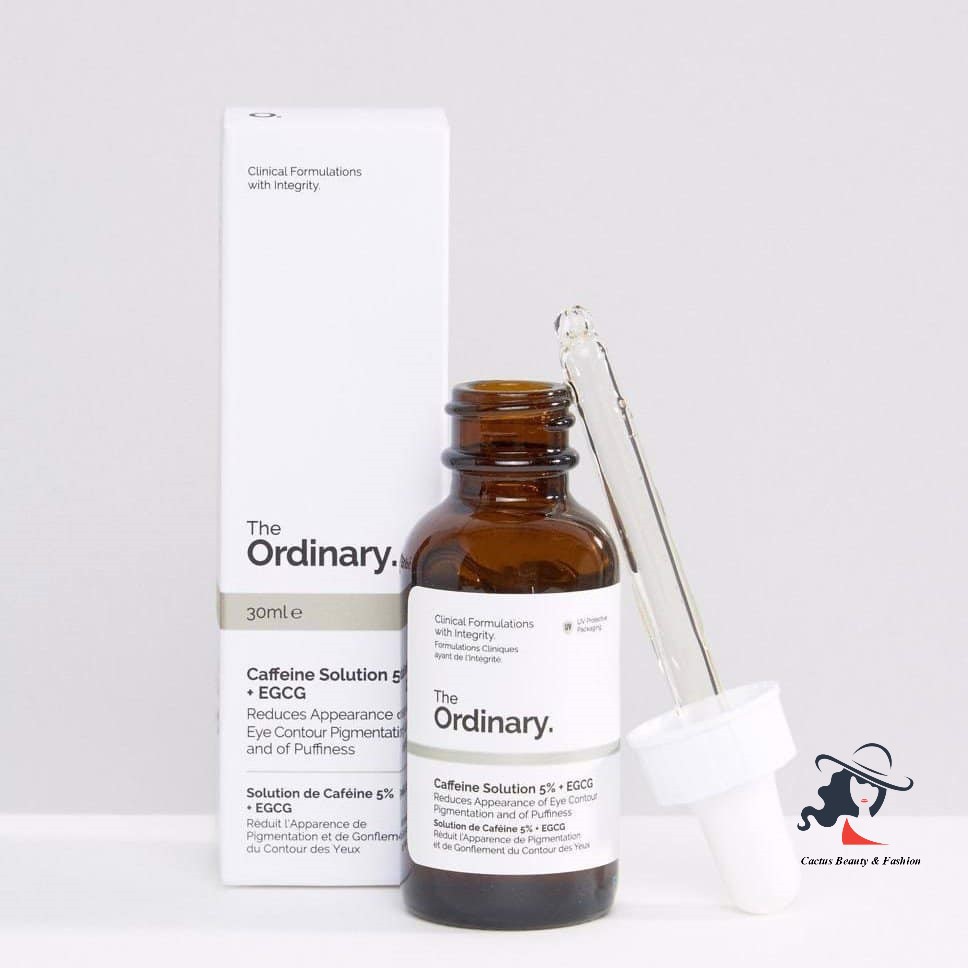 [Hcm]Tinh Chất Dưỡng Da Mắt The Ordinary Caffeine Solution 5% + Egcg