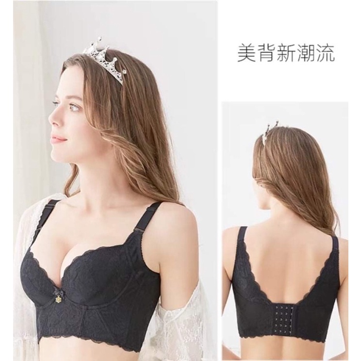 Áo Bra Bản To 5 Móc Cài Che Mỡ Lưng & Nách - Áo Lót Bigsize Chống Chảy Xệ