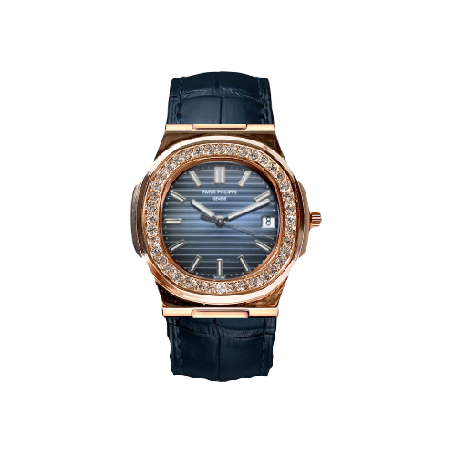 Đồng hồ nam Patek Philippe Nautilus 5711.BBD mặt kính Mineral chống xước viền đinh đá chống nước dây