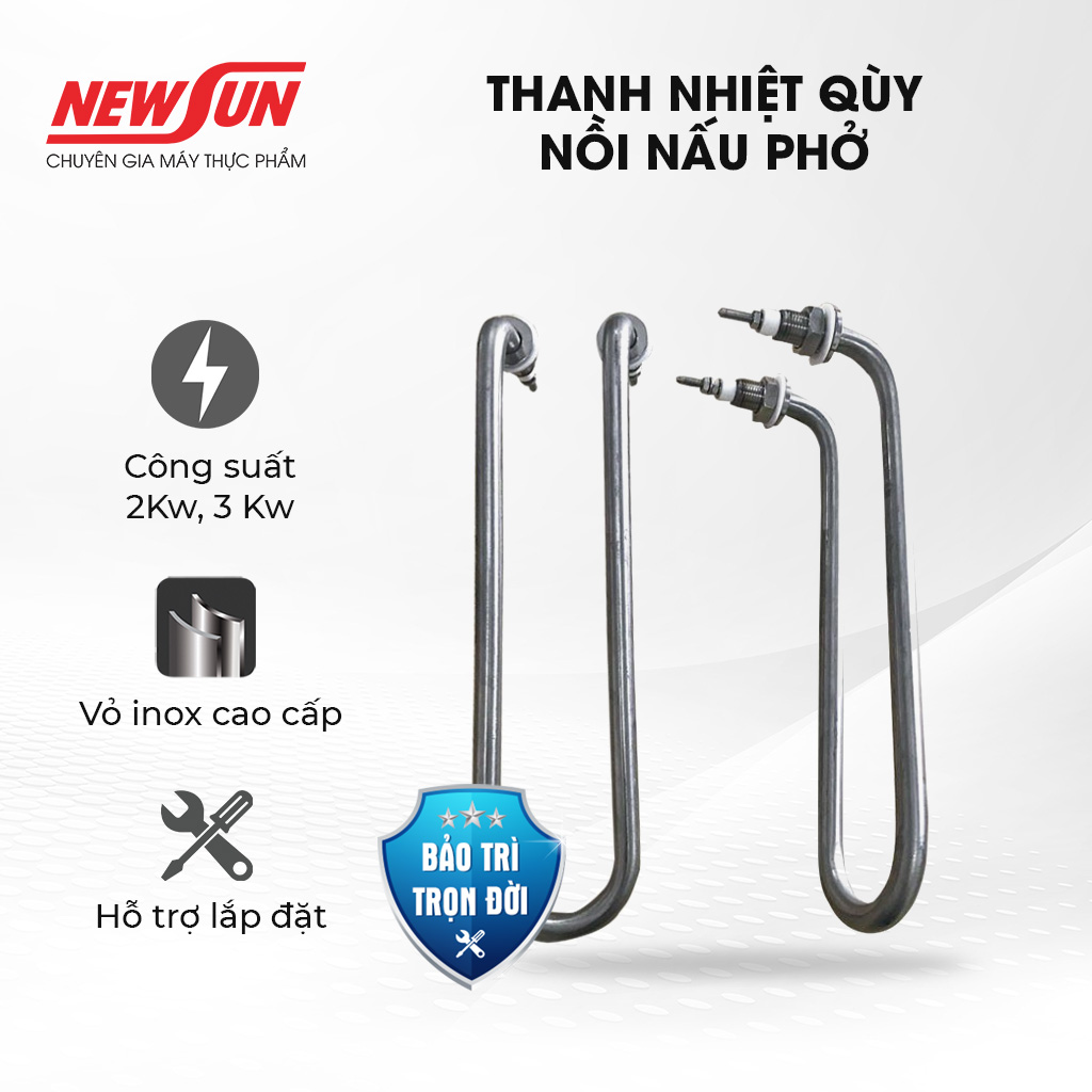 Thanh Nhiệt Nồi Nấu Phở NEWSUN- Gia Nhiệt Nhanh Tiết Kiệm Thời Gian