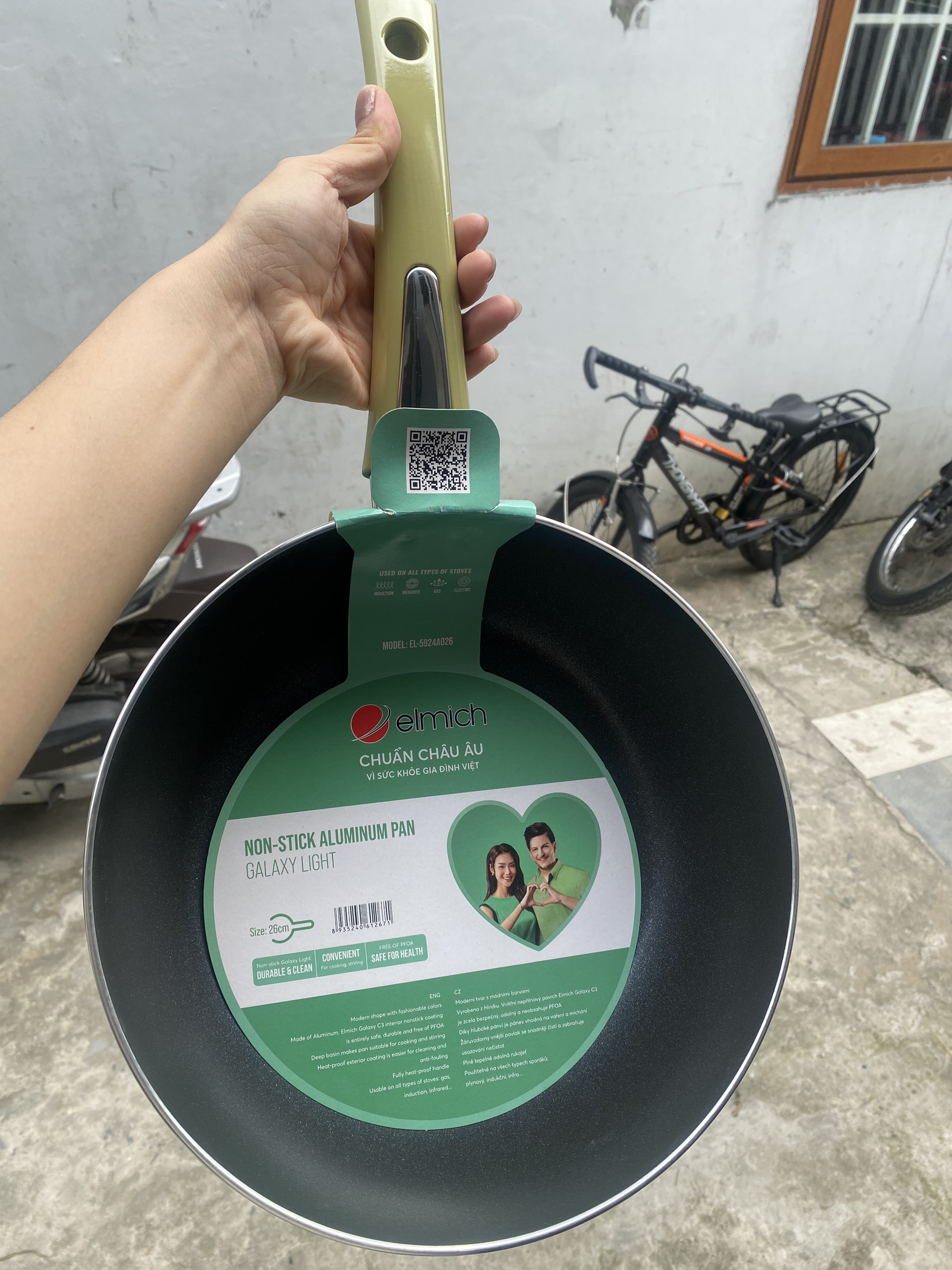Chảo chống dính Elmich 26cm