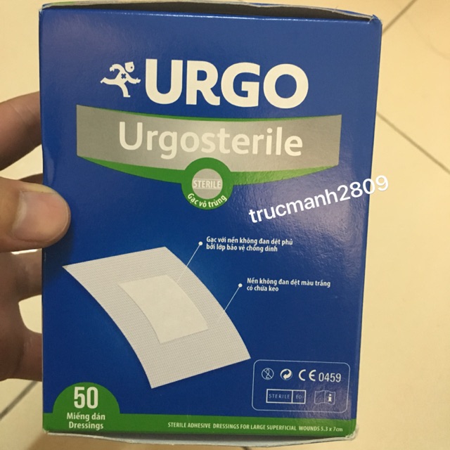 Urgo 53 X 70 Chất Lượng Đảm Bảo An Toàn Đến Sức Khỏe Người Sử Dụng Cam Kết Hàng Đúng Mô Tả