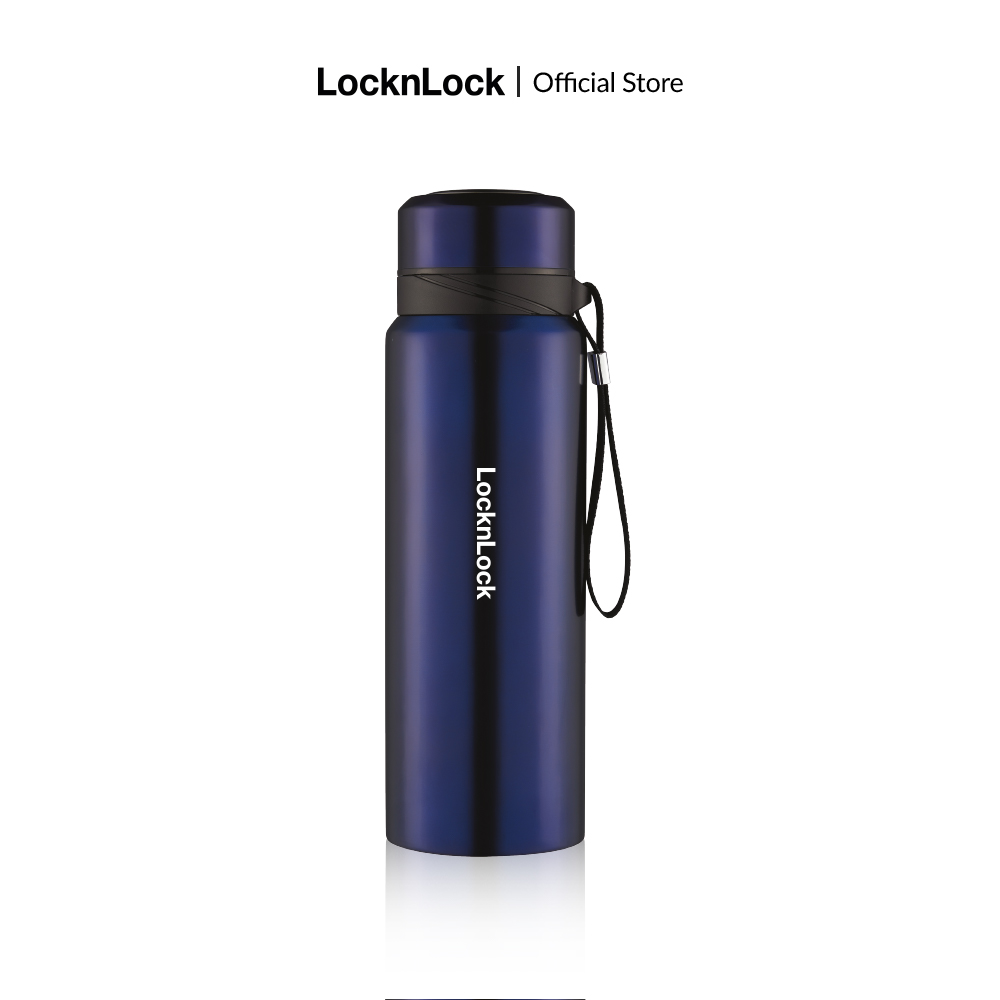 [ĐỘC QUYỀN 12.12] LHC6180 - Bình giữ nhiệt Lock&Lock Vacuum Bottle 800ml Thép không gỉ - Có dây xách