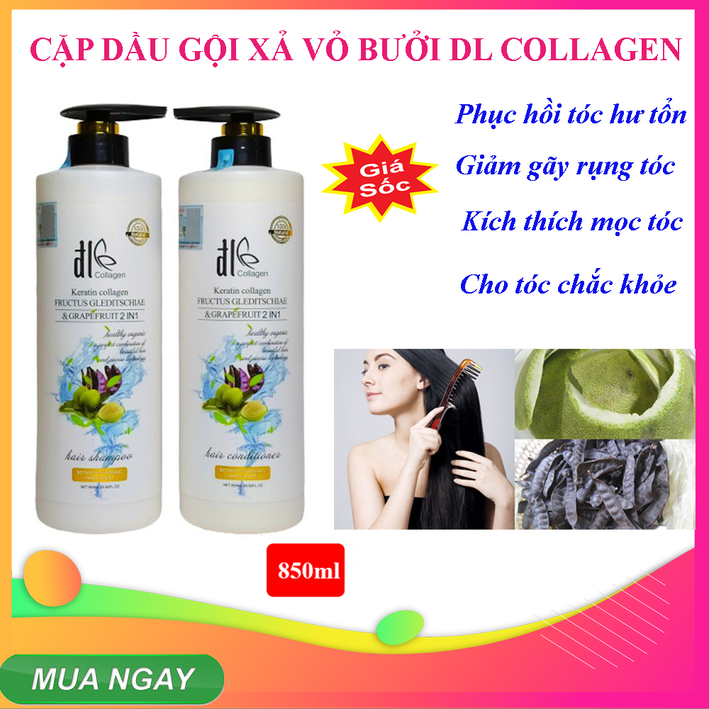 Cặp Dầu Gội Xả Combo Dầu Gội Xả Vỏ Bưởi Dl Collagen Dầu Cặp. Ngăn Ngừa Rụng Tóc và Nấm Ngứa Da Đầu Kích Thích Mọc Tóc Phục Hồi Tóc Hư Tổn. Cung Cấp Độ Ẩm Giúp Sợi Tóc Chắc Khỏe Sáng Bóng Mềm Mượt. Giá Cực Sốc Mua Ngay!! Cặp Dầu Gội Xả Combo Dầu Gội Xả Vỏ Bưởi Dl Collagen Dầu Cặp. Ngăn Ngừa Rụng Tóc và Nấm Ngứa Da Đầu Kích Thích Mọc Tóc Phục Hồi Tóc Hư Tổn. Cung Cấp Độ Ẩm Giúp Sợi Tóc Chắc Khỏe Sáng Bóng Mềm Mượt. Giá Cực Sốc Mua Ngay!!