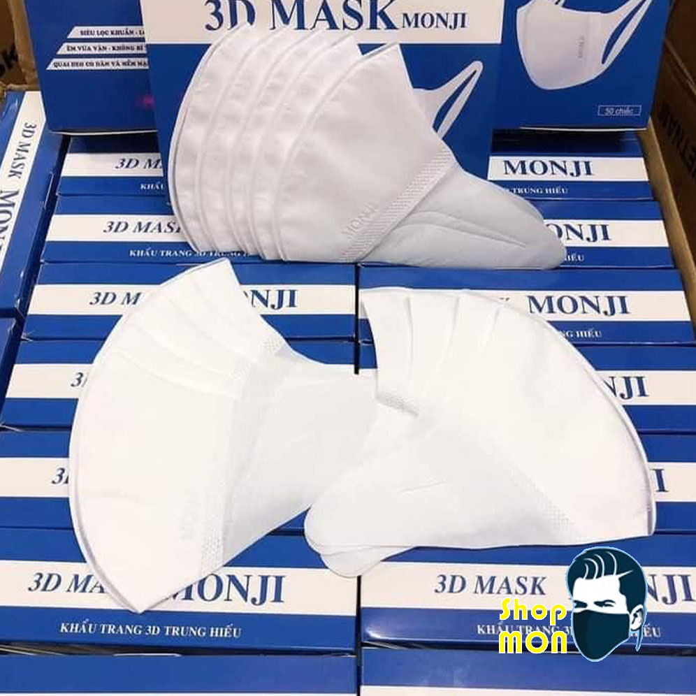 Khẩu trang 3d mask Unicharm 3D mask Công nghệ dập nhật bản hộp 50 cái