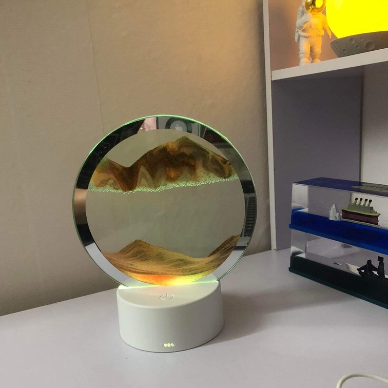 Tranh cát chuyển động 3D có đèn Led