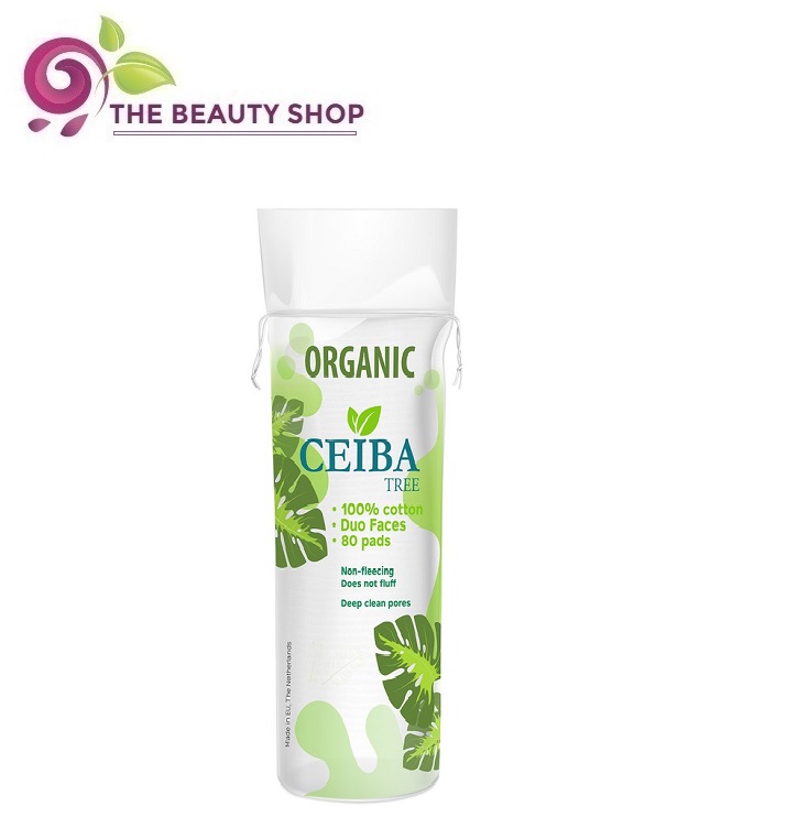 [HCM]Bông Tẩy Trang Hữu Cơ Organic Ceiba Tree 80 miếng