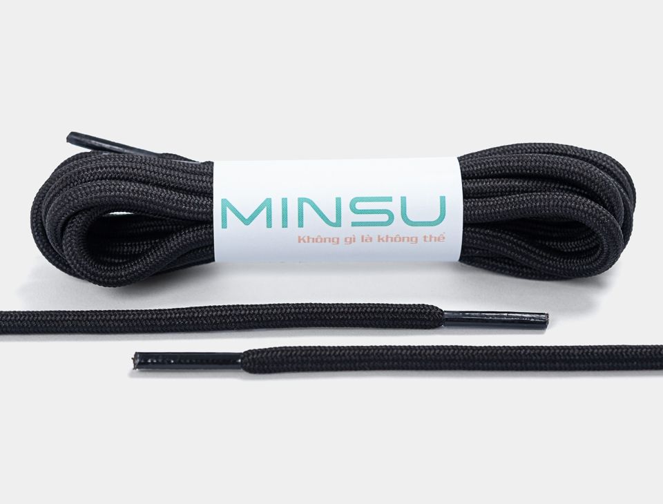 [TOROPOW] Dây Giày Tròn Chính Hãng Siêu Đẹp MINSU M0601 Bản Tròn 120cm Nhiều Màu Sắc Cho Các Loại Gi