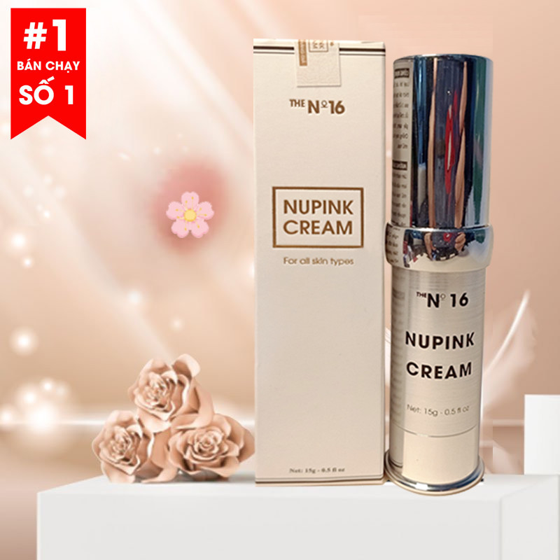 [Freeship + Mã Giảm 30K] Kem Làm Hồng Nhũ Hoa Hồng Vùng Kín Nupink Cream 15Ml – An Toàn – Hiệu Quả 100% – Không Gây Kích Ứng Da