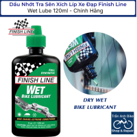 Dầu Nhớt Tra Sên Xích Líp Xe Đạp Finish Line Wet Lube 120ml - Chính Hãng
