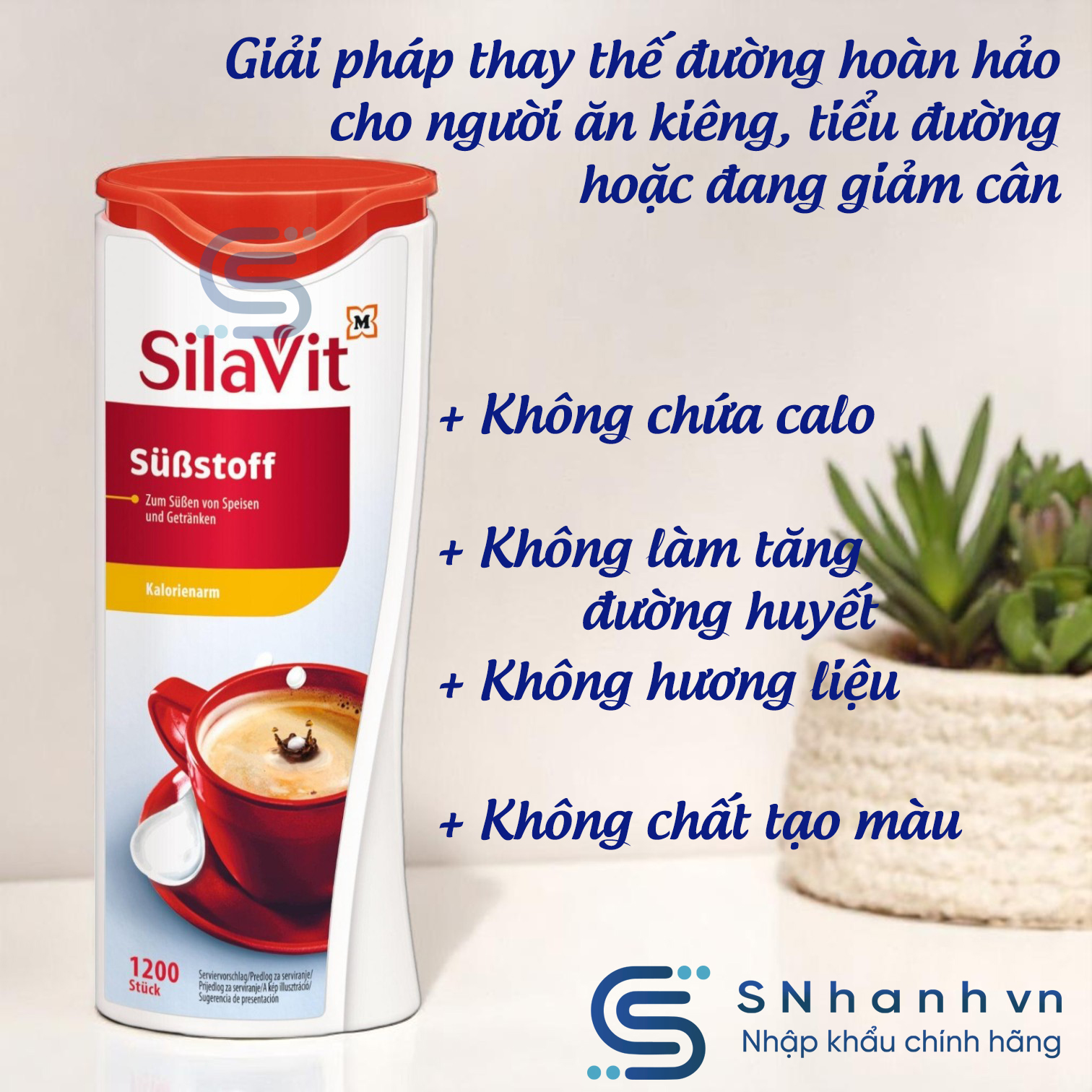 Viên đường ăn kiêng Mivolis Substoff 1200 Viên
