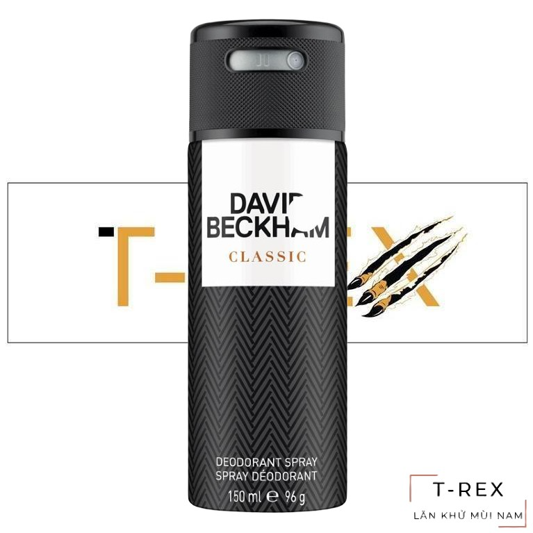 [Hcm]Xịt Khử Mùi Nam Hương Nước Hoa David Beckham Classic 150Ml (Cam Kết Hàng Đúng Mô Tả)