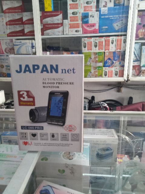 Máy Đo Huyết Áp Japan Net Lc - 086 Pro